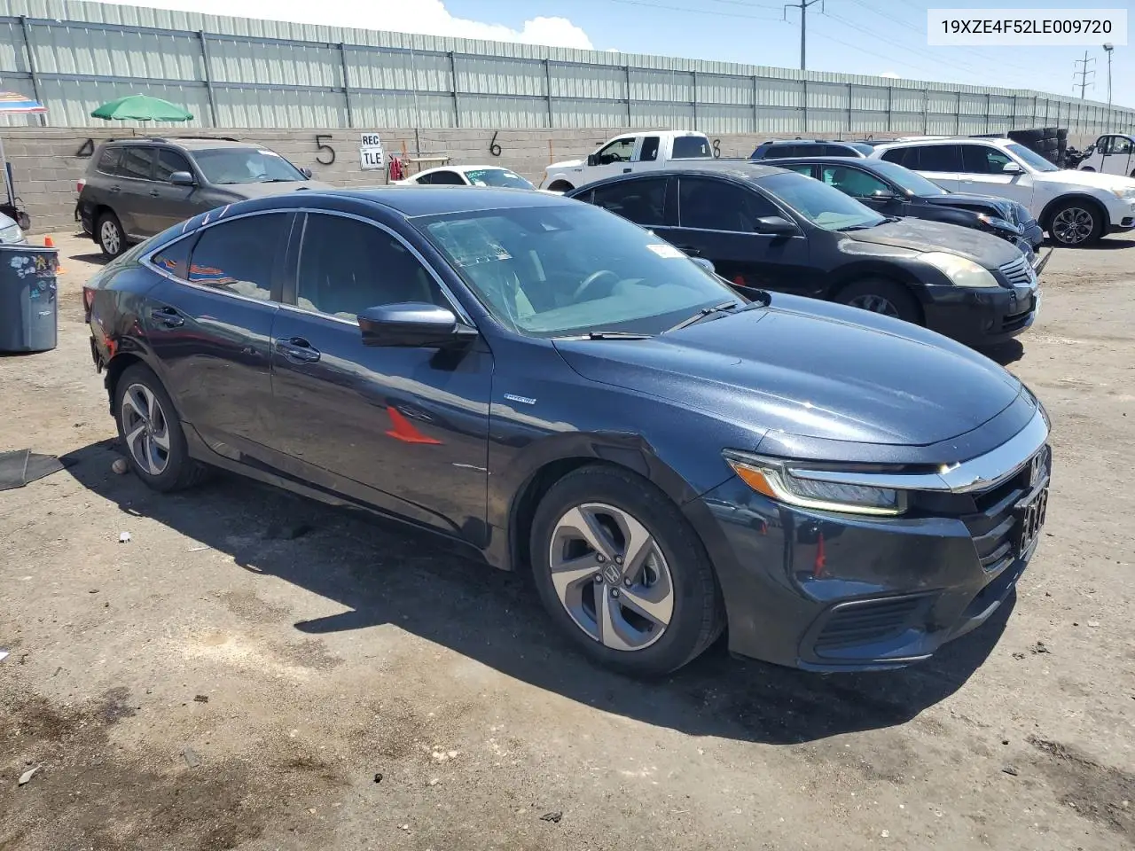 2020 Honda Insight Ex VIN: 19XZE4F52LE009720 Lot: 62870745