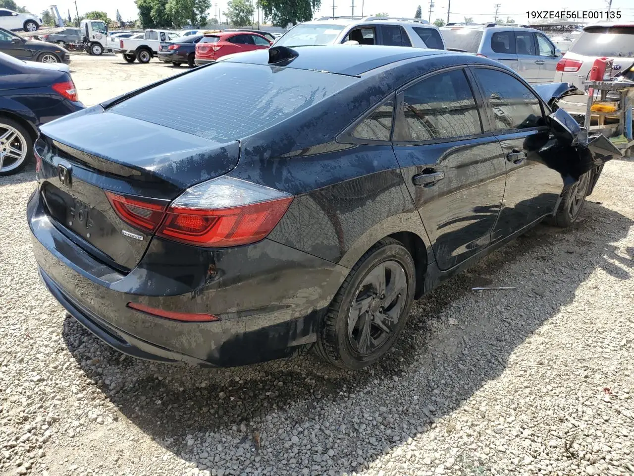 2020 Honda Insight Ex VIN: 19XZE4F56LE001135 Lot: 63774535
