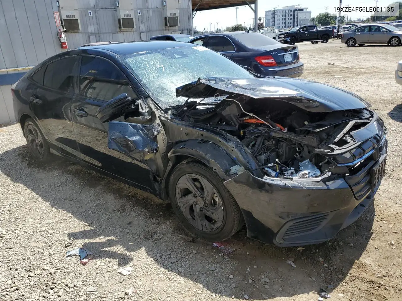2020 Honda Insight Ex VIN: 19XZE4F56LE001135 Lot: 63774535