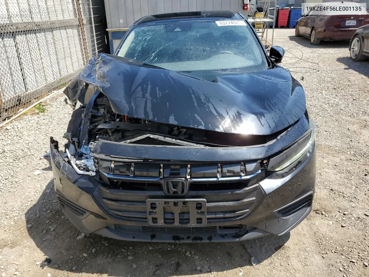 2020 Honda Insight Ex VIN: 19XZE4F56LE001135 Lot: 63774535