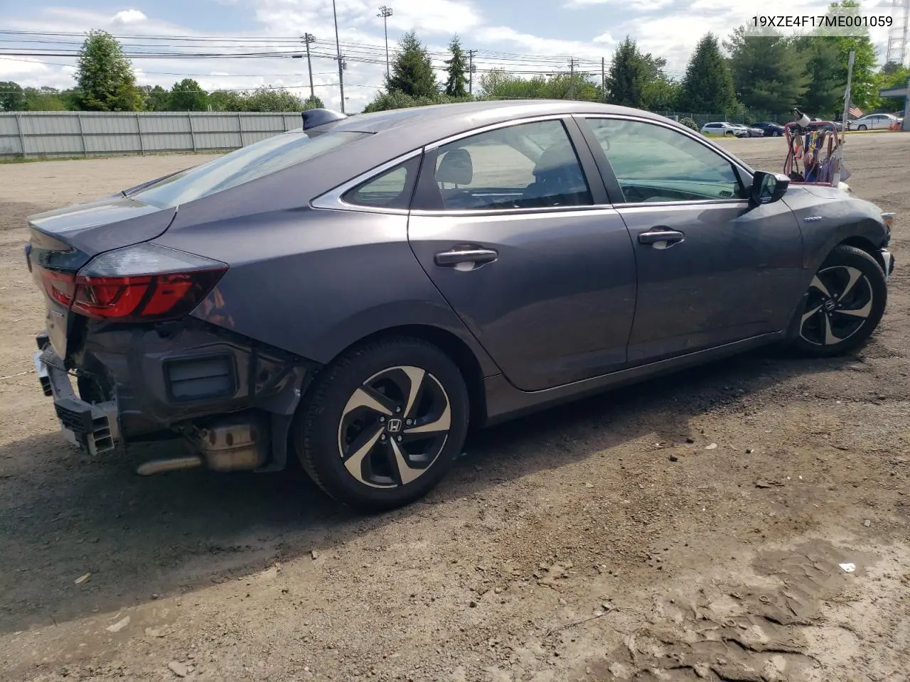2021 Honda Insight Lx VIN: 19XZE4F17ME001059 Lot: 55324115