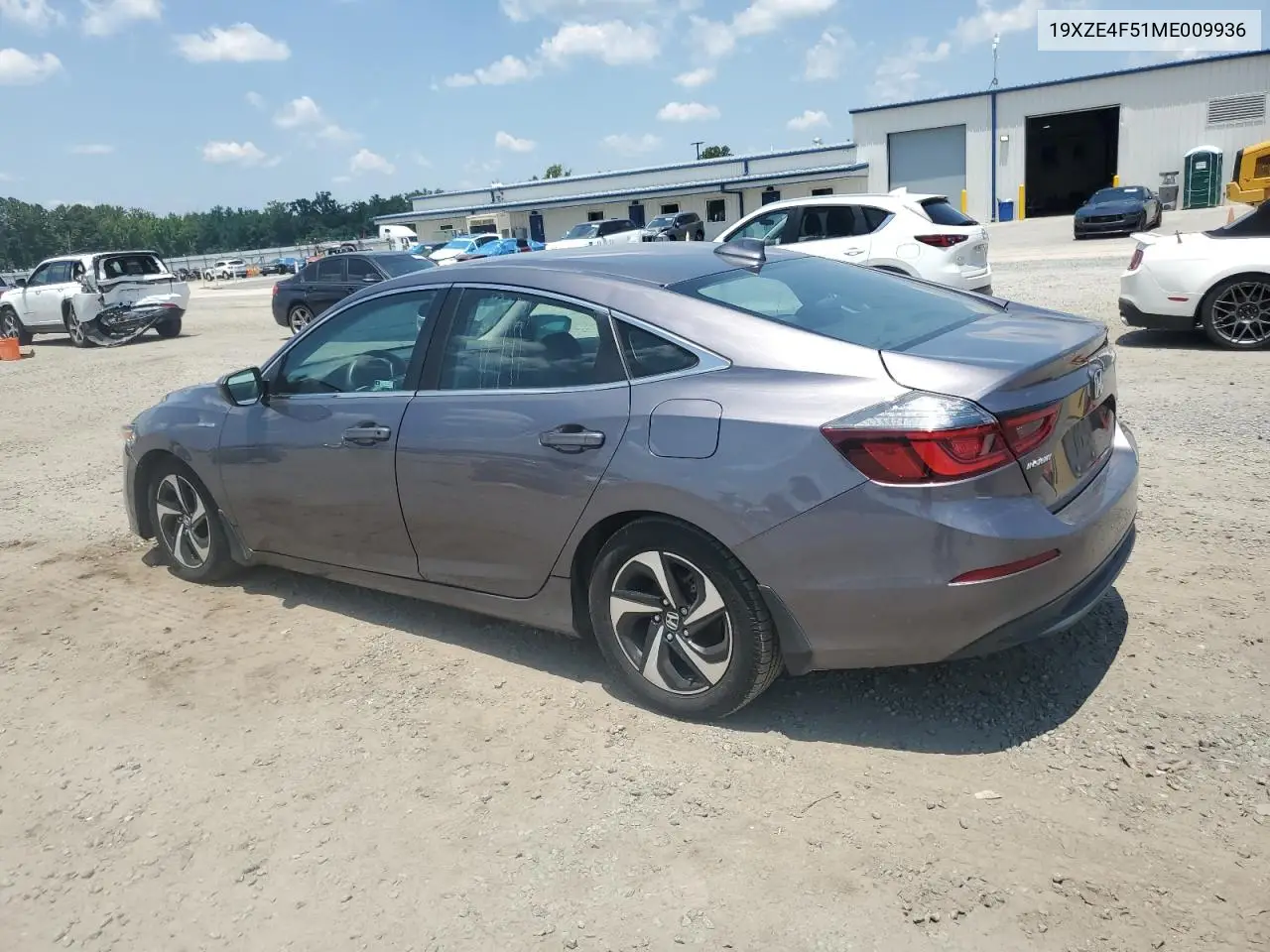 2021 Honda Insight Ex VIN: 19XZE4F51ME009936 Lot: 61965315