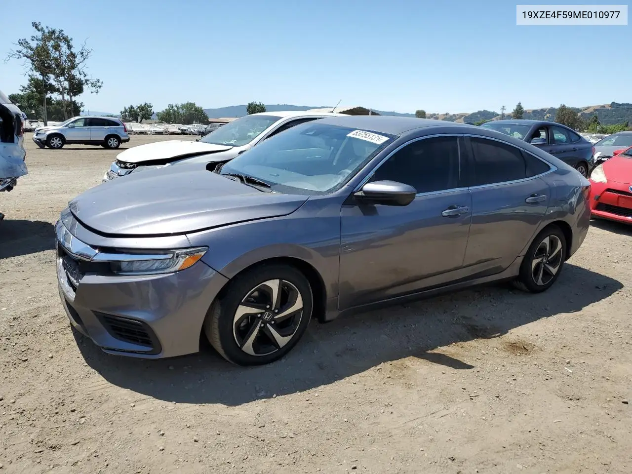 2021 Honda Insight Ex VIN: 19XZE4F59ME010977 Lot: 63255135