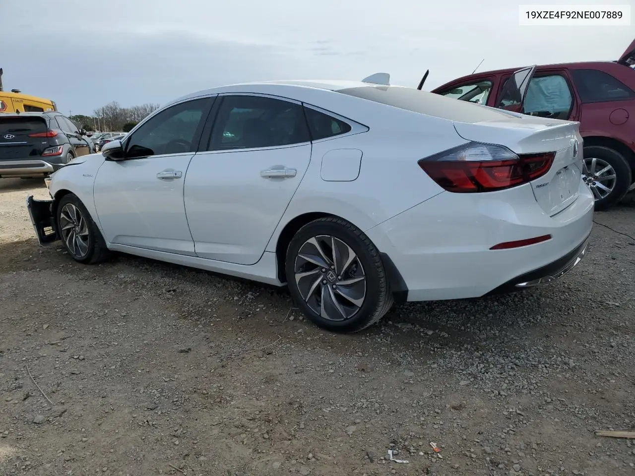 2022 Honda Insight Touring VIN: 19XZE4F92NE007889 Lot: 48177315