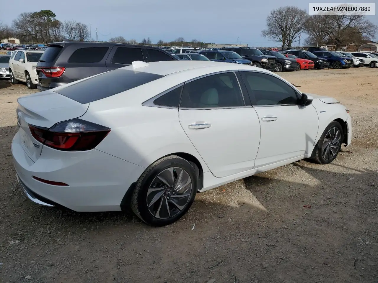 2022 Honda Insight Touring VIN: 19XZE4F92NE007889 Lot: 48177315
