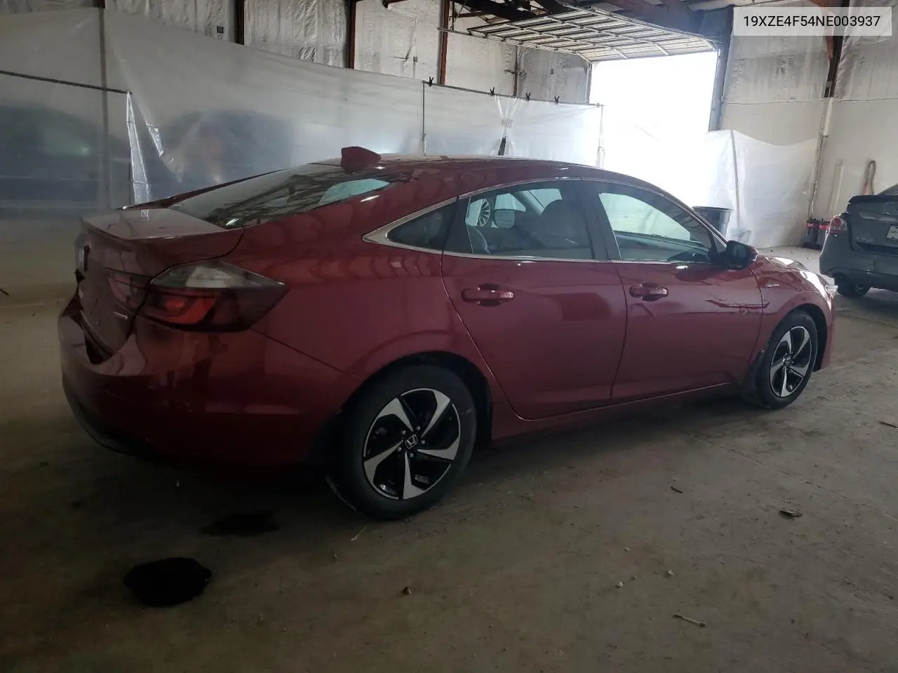 2022 Honda Insight Ex VIN: 19XZE4F54NE003937 Lot: 51297195