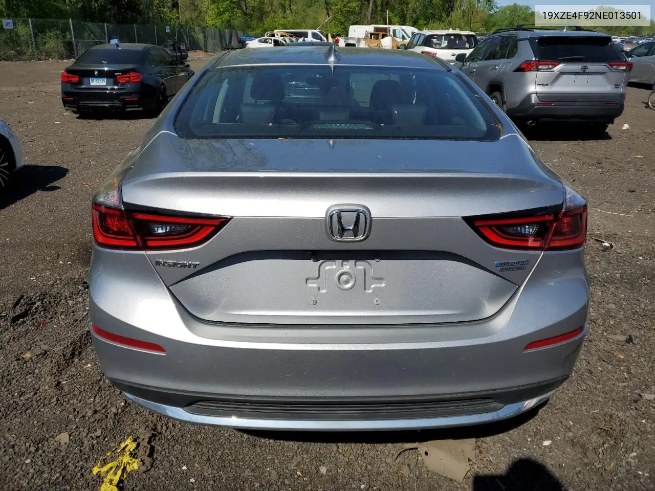 2022 Honda Insight Touring VIN: 19XZE4F92NE013501 Lot: 56041415