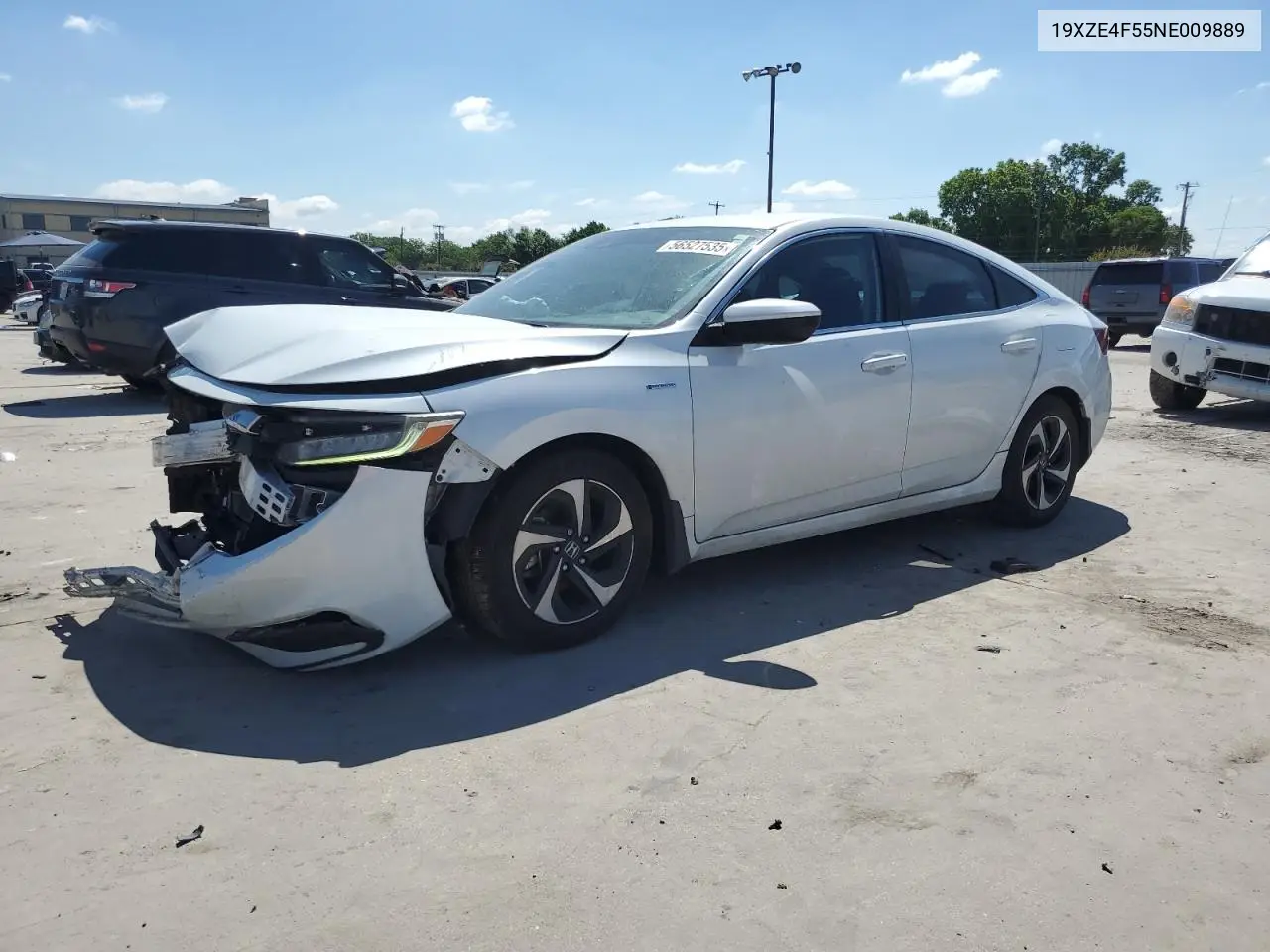 2022 Honda Insight Ex VIN: 19XZE4F55NE009889 Lot: 56527535