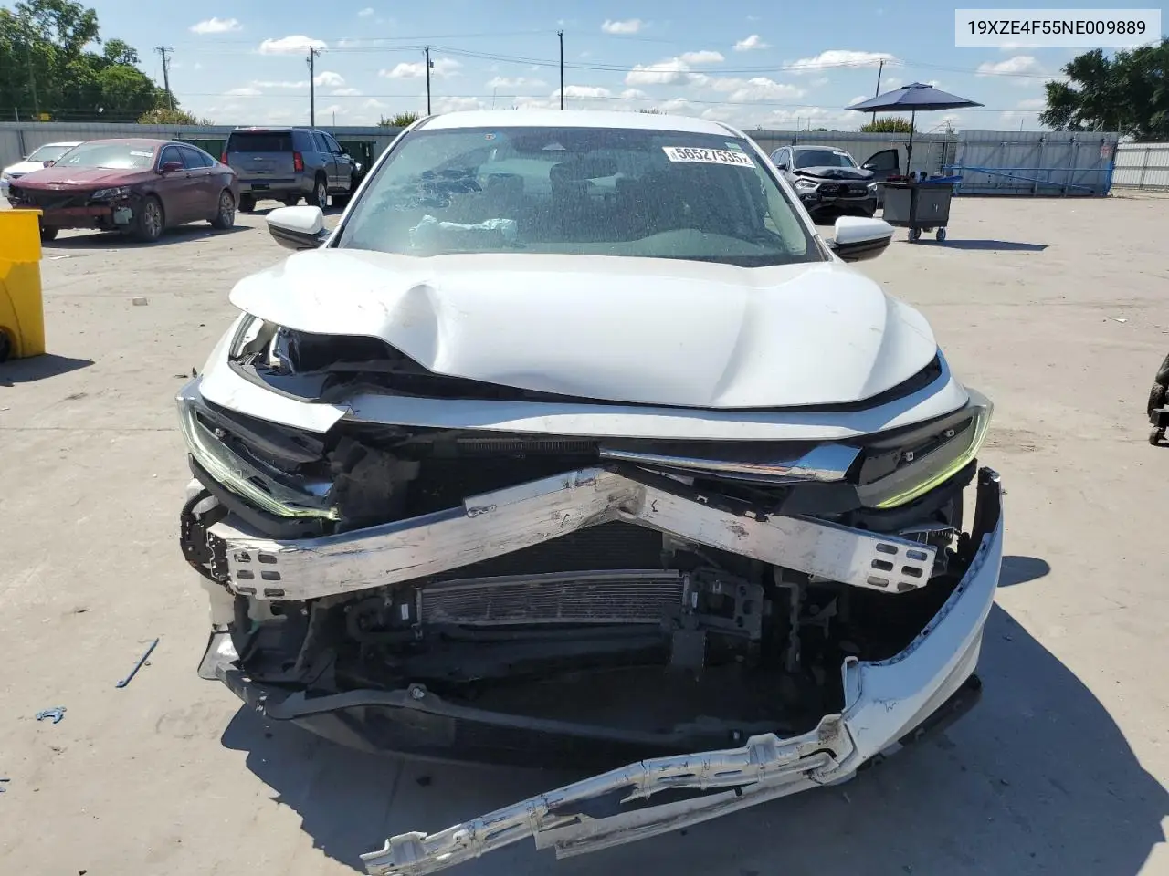2022 Honda Insight Ex VIN: 19XZE4F55NE009889 Lot: 56527535