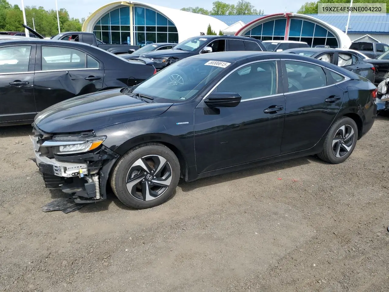 2022 Honda Insight Ex VIN: 19XZE4F58NE004220 Lot: 56586615