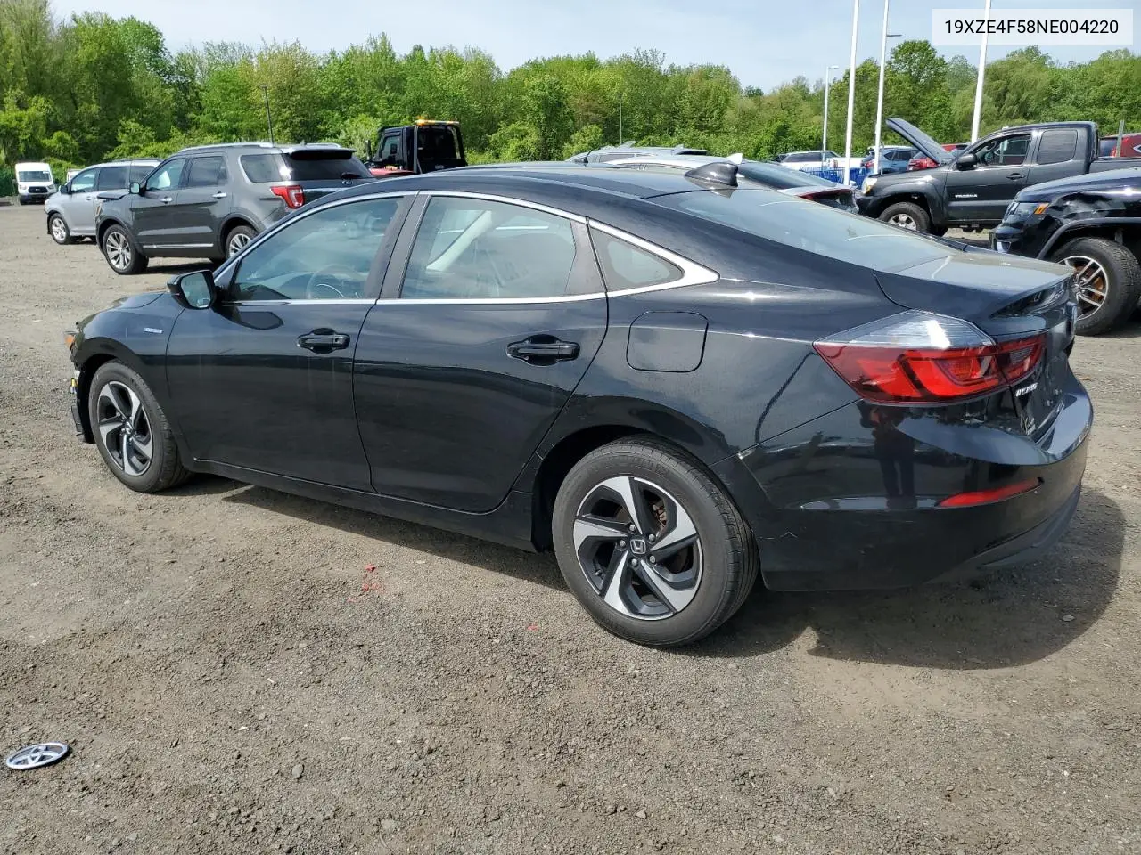 2022 Honda Insight Ex VIN: 19XZE4F58NE004220 Lot: 56586615