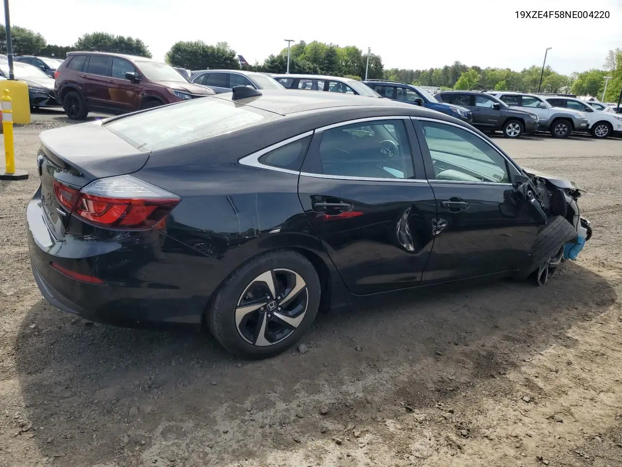 2022 Honda Insight Ex VIN: 19XZE4F58NE004220 Lot: 56586615