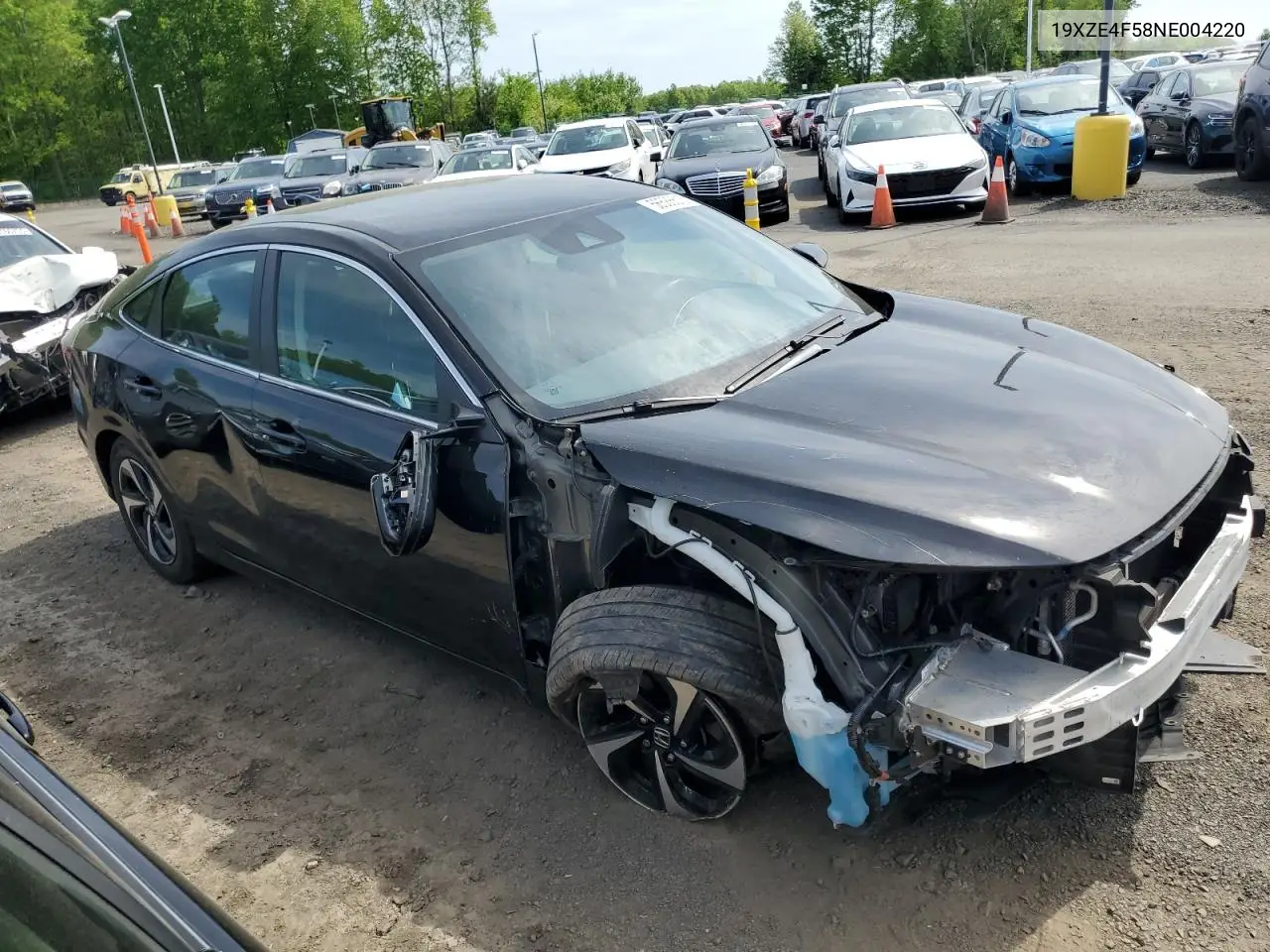 2022 Honda Insight Ex VIN: 19XZE4F58NE004220 Lot: 56586615