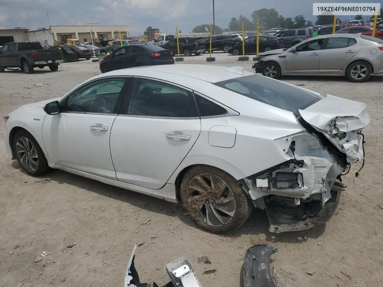 2022 Honda Insight Touring VIN: 19XZE4F96NE010794 Lot: 61965235