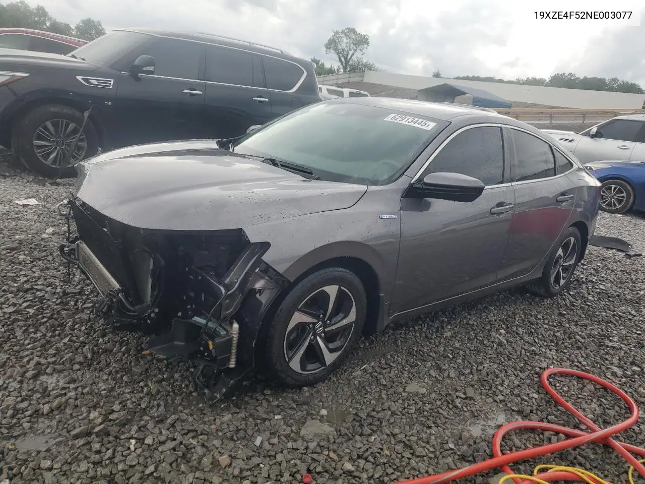2022 Honda Insight Ex VIN: 19XZE4F52NE003077 Lot: 62913445