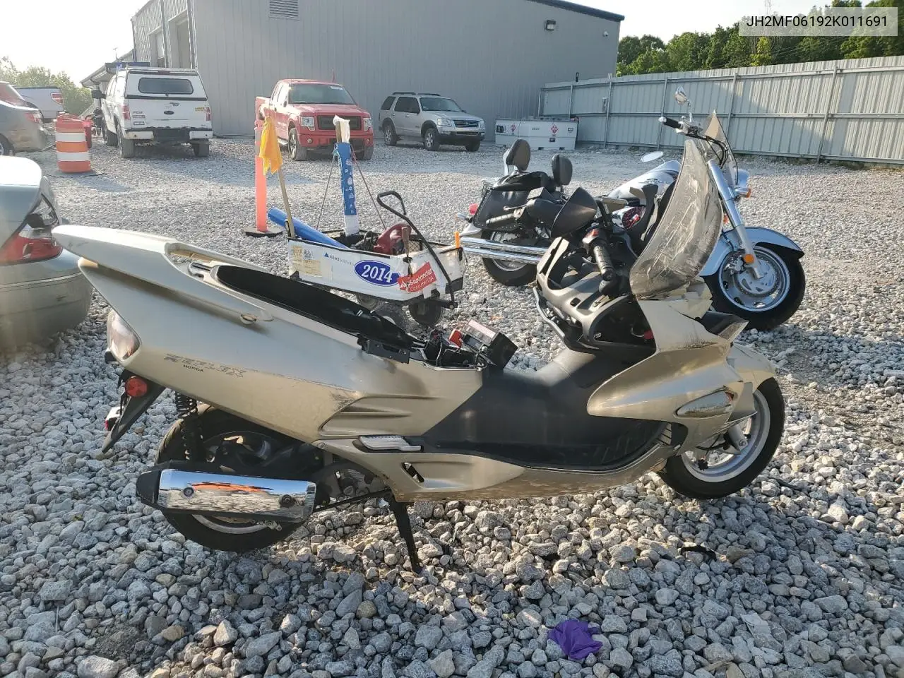 2002 Honda Nss250 VIN: JH2MF06192K011691 Lot: 58767655