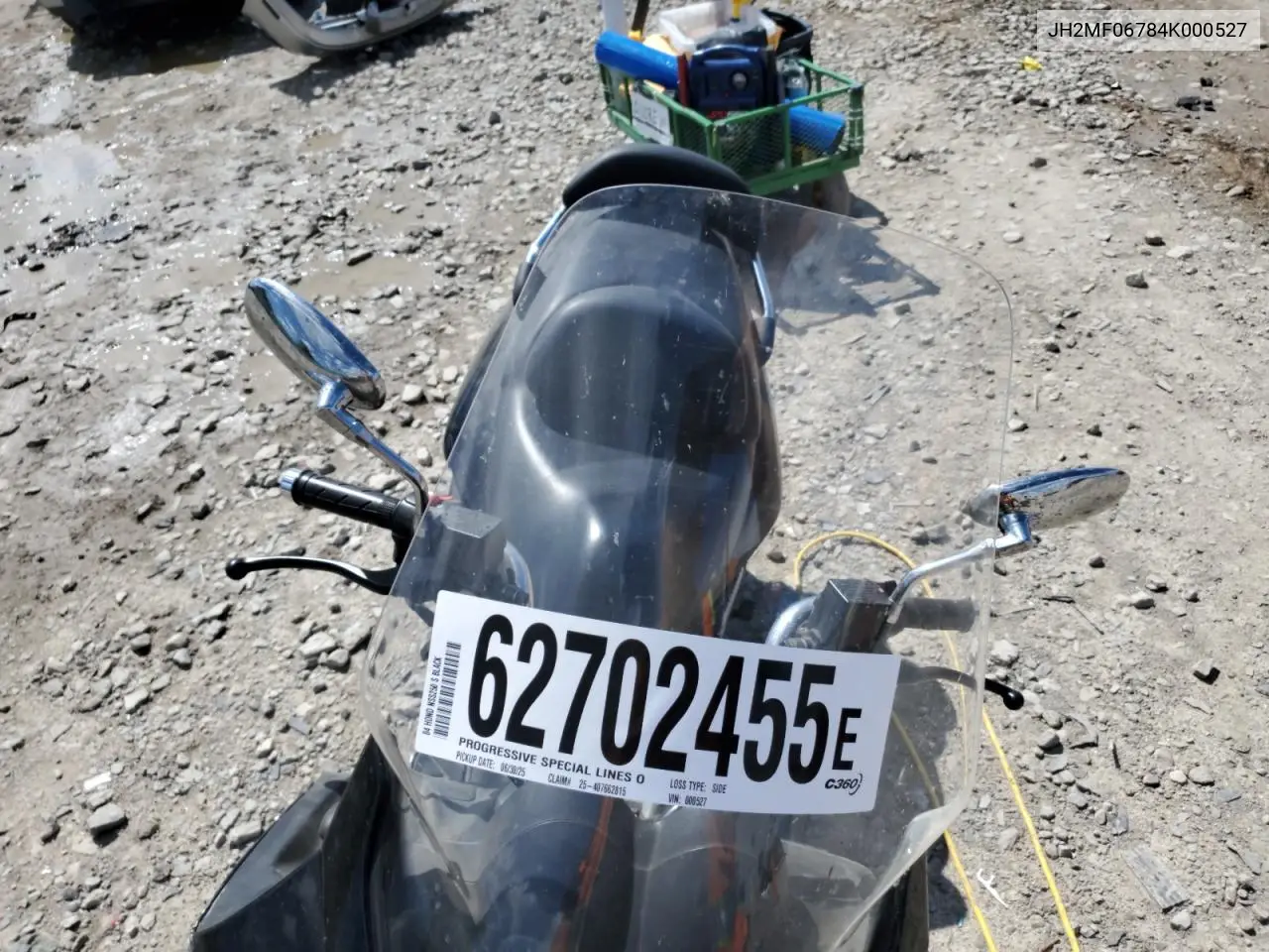 2004 Honda Nss250 S VIN: JH2MF06784K000527 Lot: 62702455