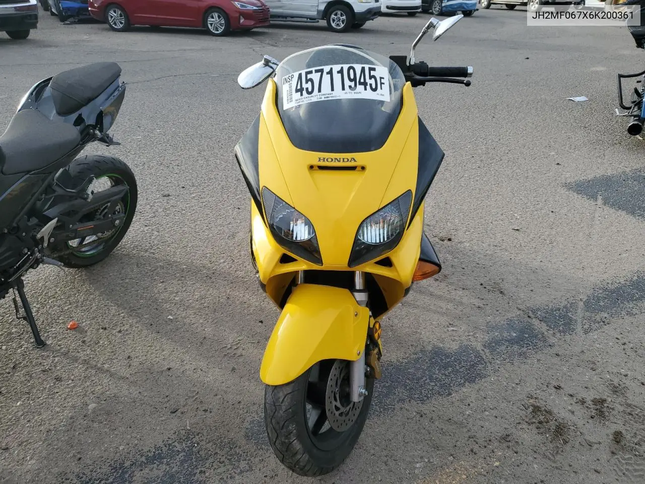 2006 Honda Nss250 S VIN: JH2MF067X6K200361 Lot: 51571885