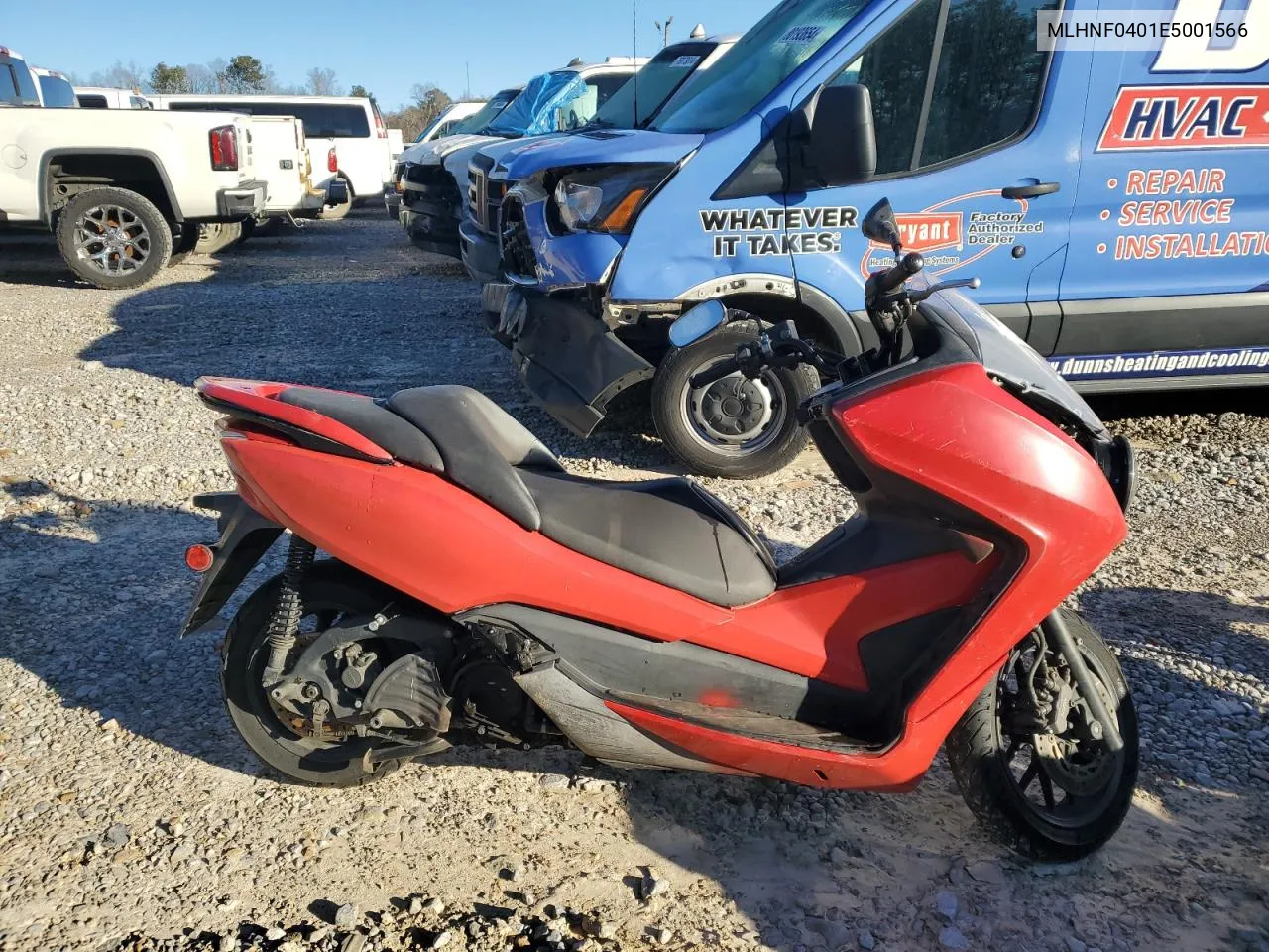 2014 Honda Nss300 VIN: MLHNF0401E5001566 Lot: 89207095