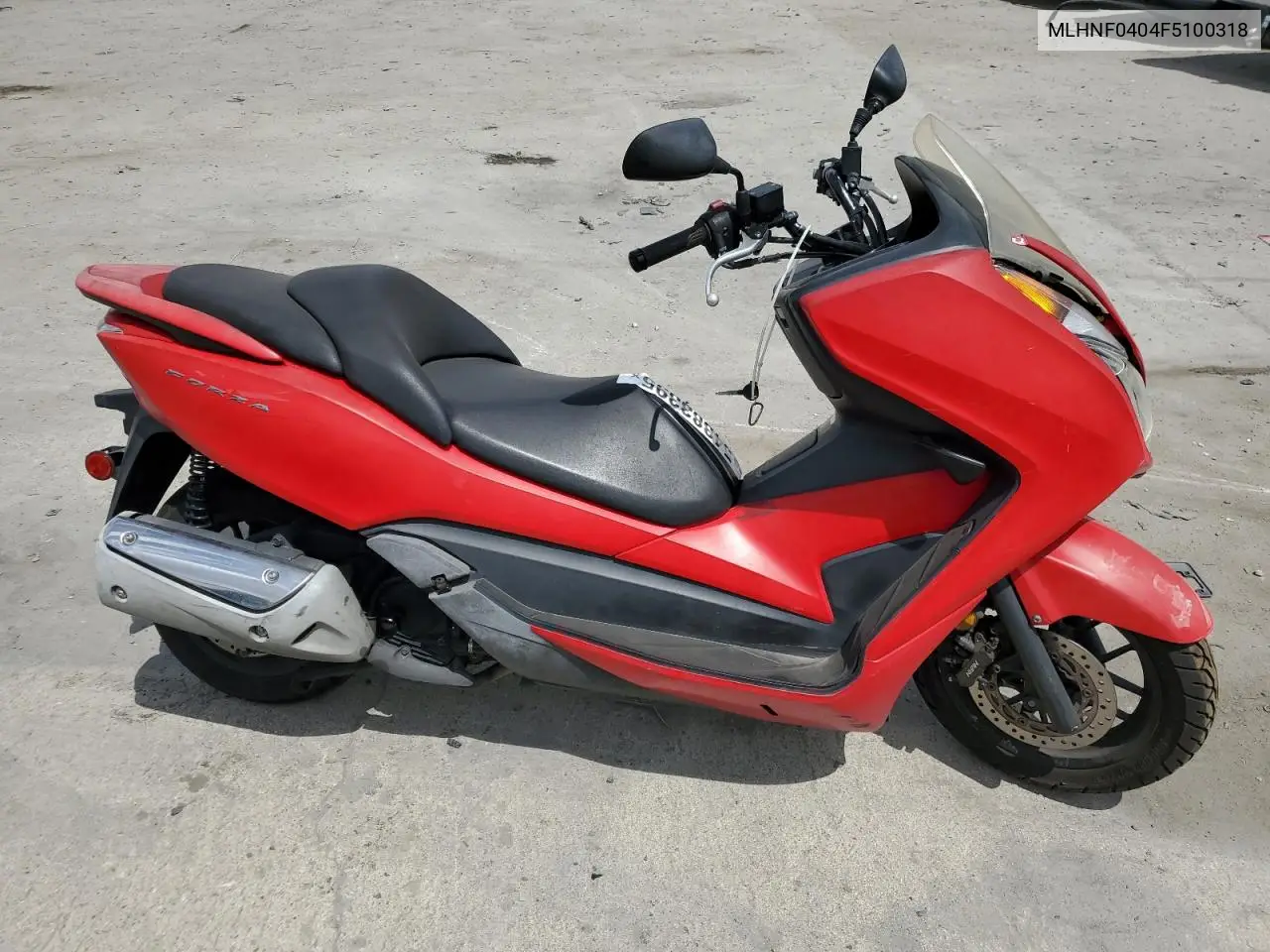 2015 Honda Nss300 VIN: MLHNF0404F5100318 Lot: 54383395