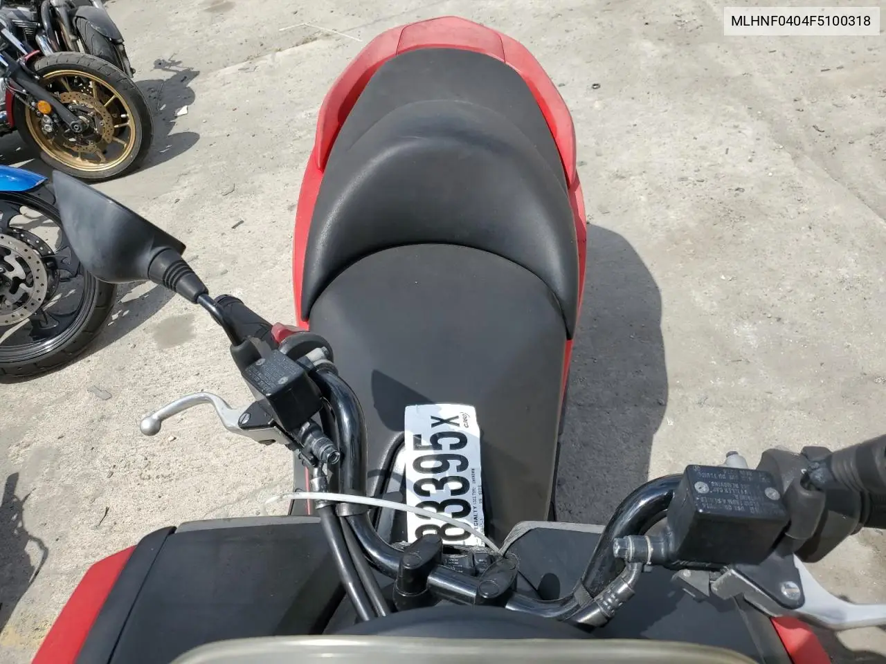 2015 Honda Nss300 VIN: MLHNF0404F5100318 Lot: 54383395