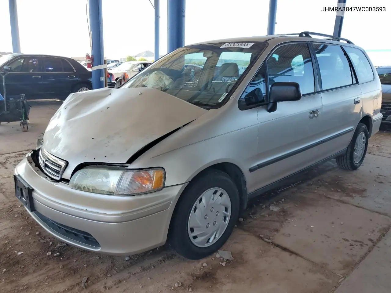1998 Honda Odyssey Lx VIN: JHMRA3847WC003593 Lot: 62003995