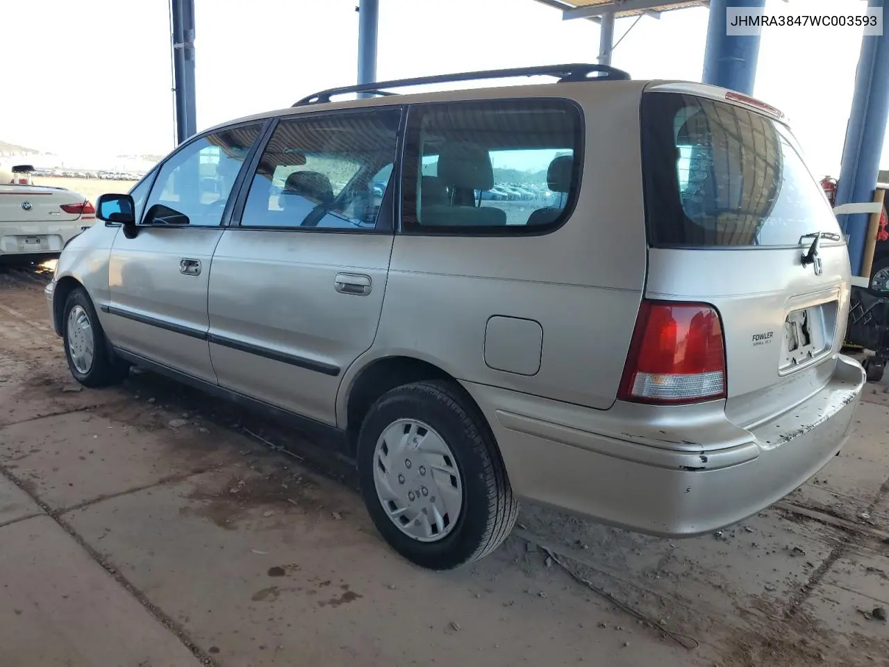 1998 Honda Odyssey Lx VIN: JHMRA3847WC003593 Lot: 62003995