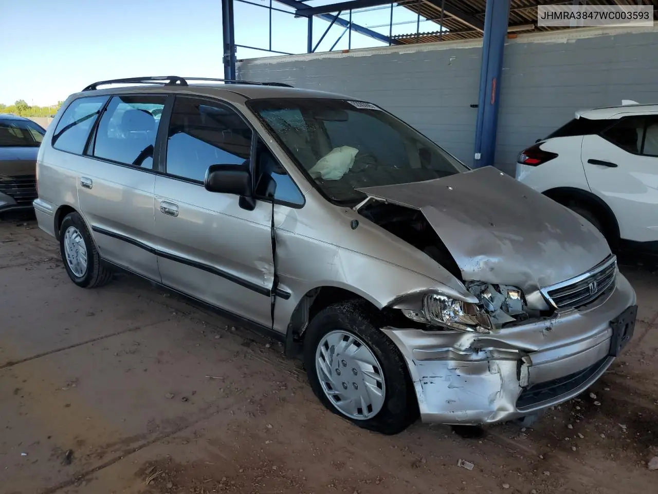 1998 Honda Odyssey Lx VIN: JHMRA3847WC003593 Lot: 62003995