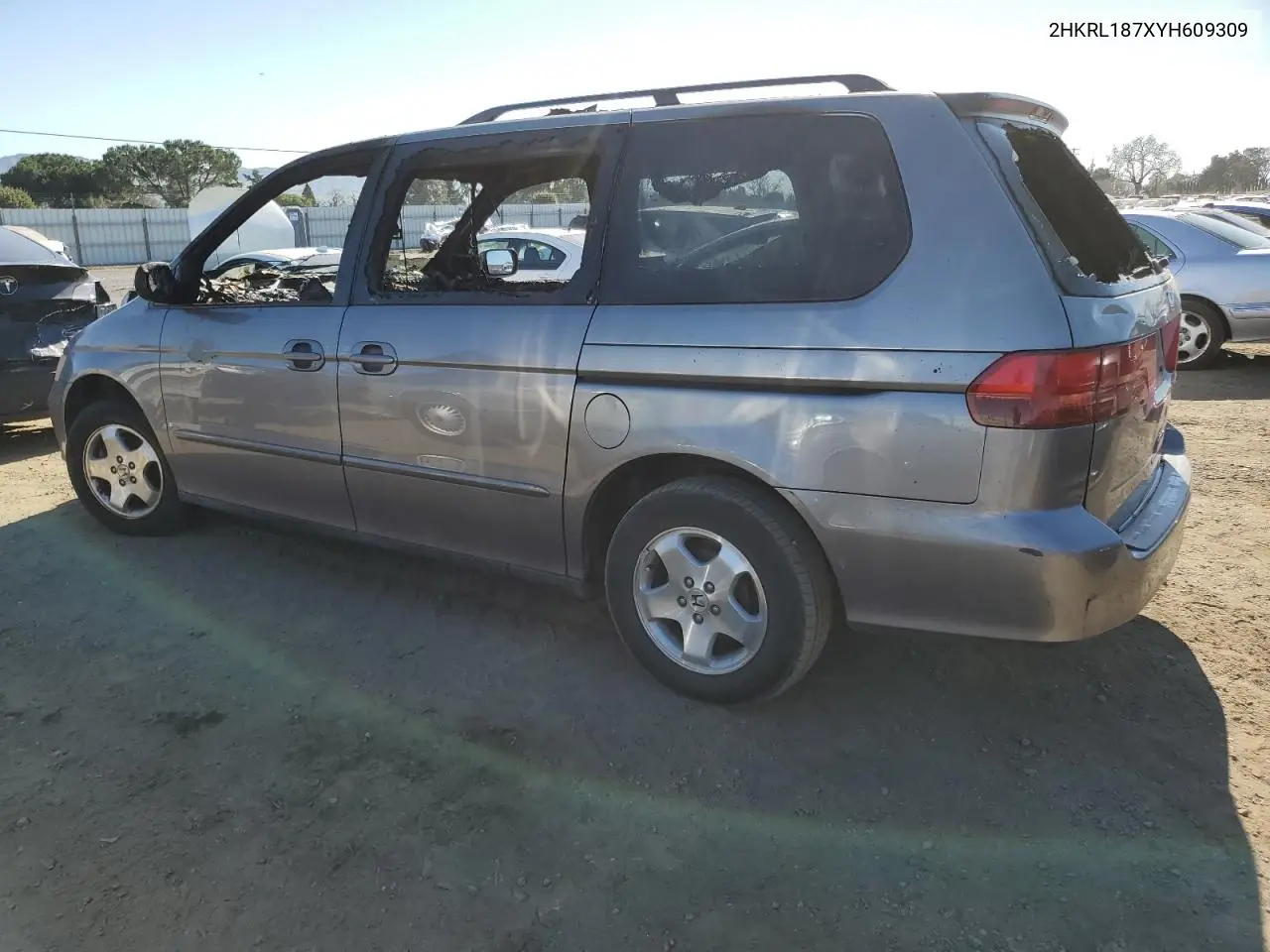 2000 Honda Odyssey Ex VIN: 2HKRL187XYH609309 Lot: 47121895