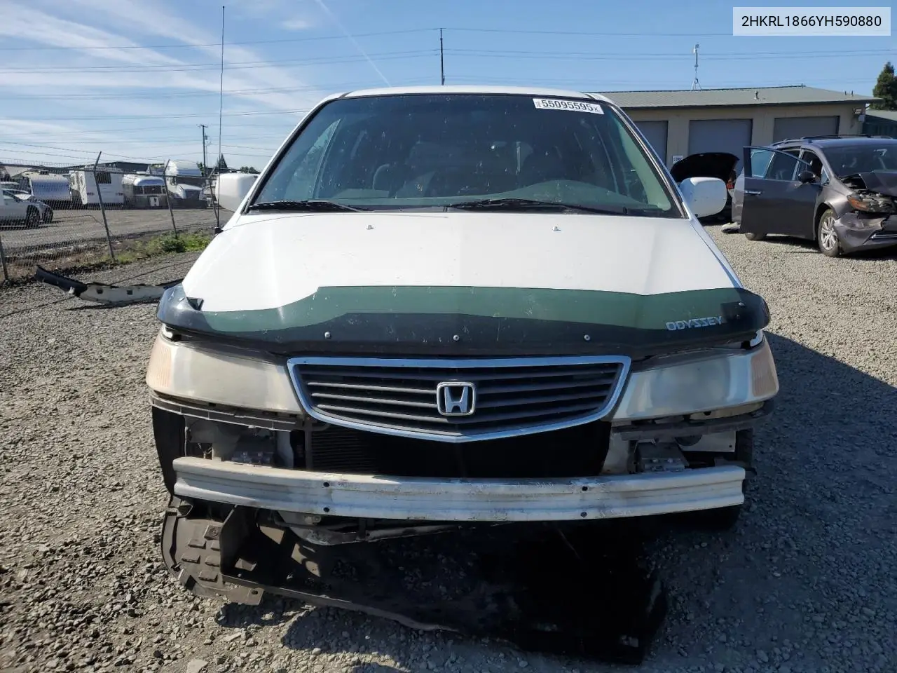 2000 Honda Odyssey Ex VIN: 2HKRL1866YH590880 Lot: 55095595