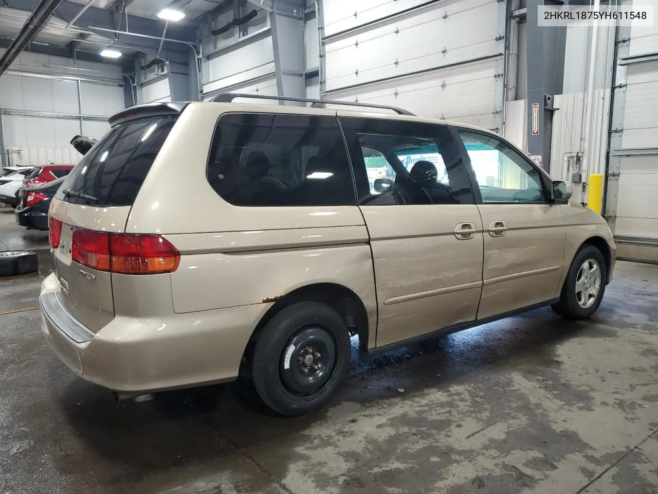 2000 Honda Odyssey Ex VIN: 2HKRL1875YH611548 Lot: 56593275