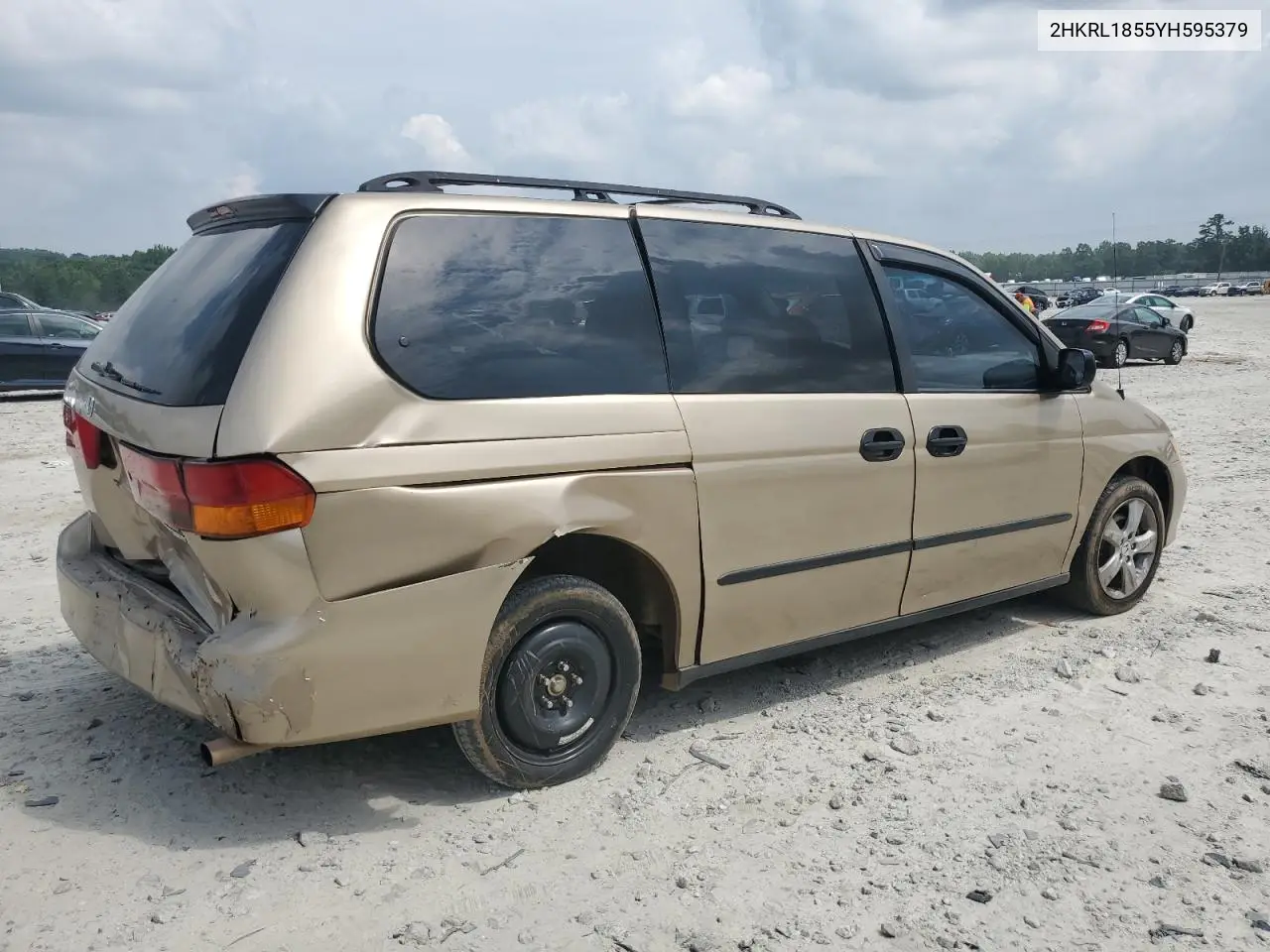 2000 Honda Odyssey Lx VIN: 2HKRL1855YH595379 Lot: 61954445