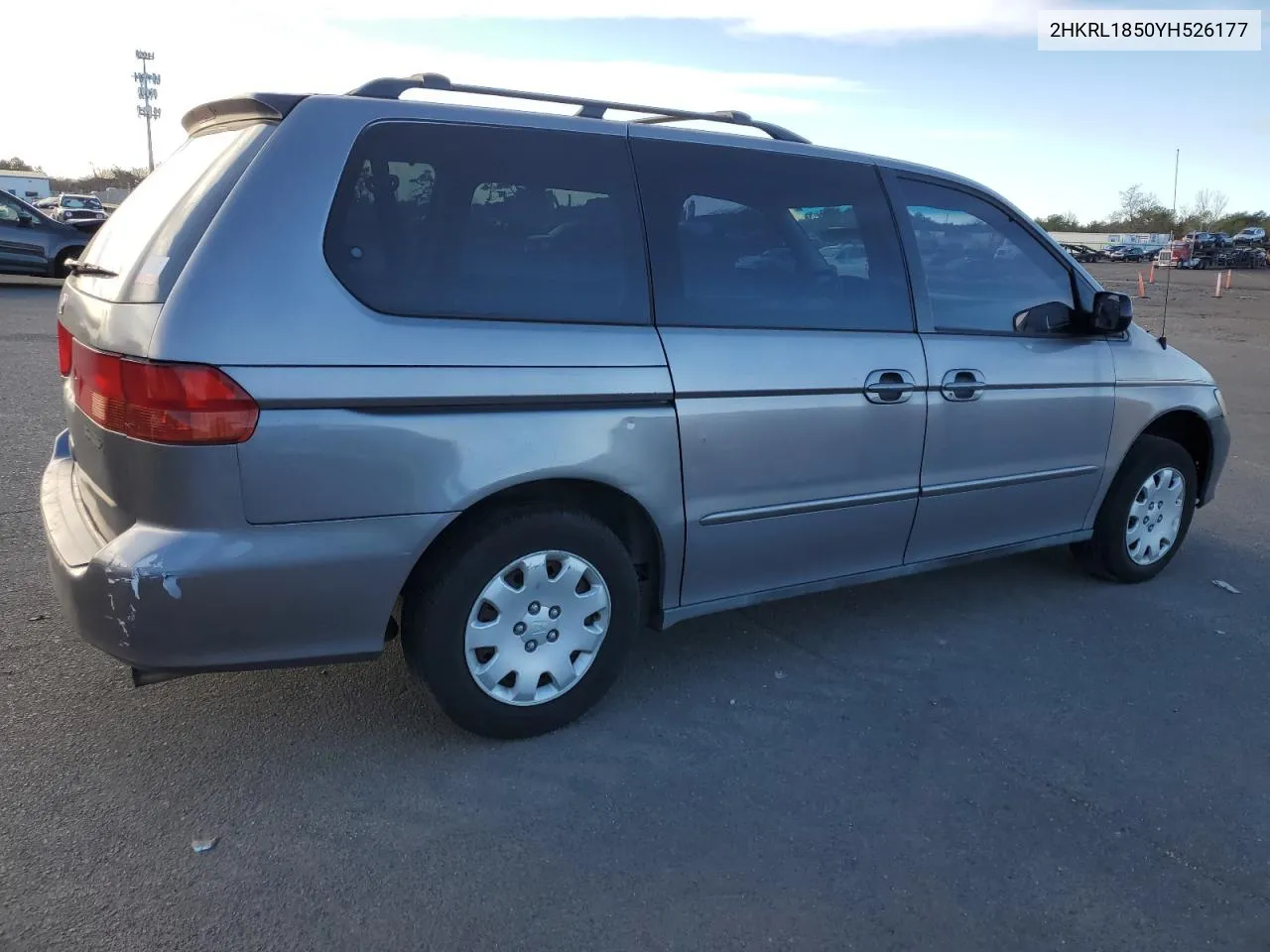2000 Honda Odyssey Lx VIN: 2HKRL1850YH526177 Lot: 86286394