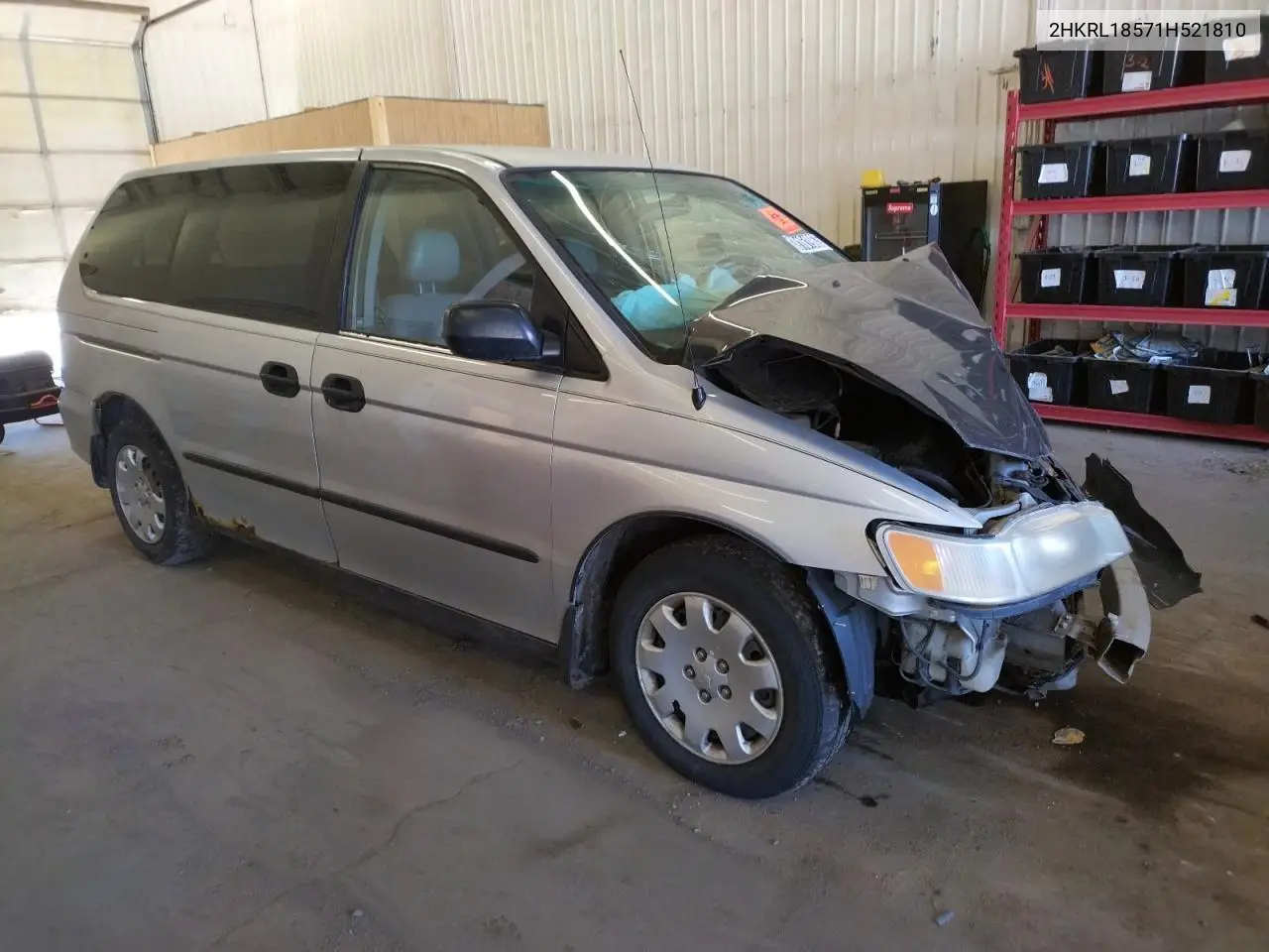 2001 Honda Odyssey Lx VIN: 2HKRL18571H521810 Lot: 52689535