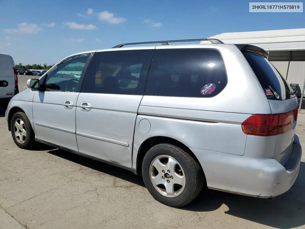 2001 Honda Odyssey Ex VIN: 2HKRL18771H575819 Lot: 54792215