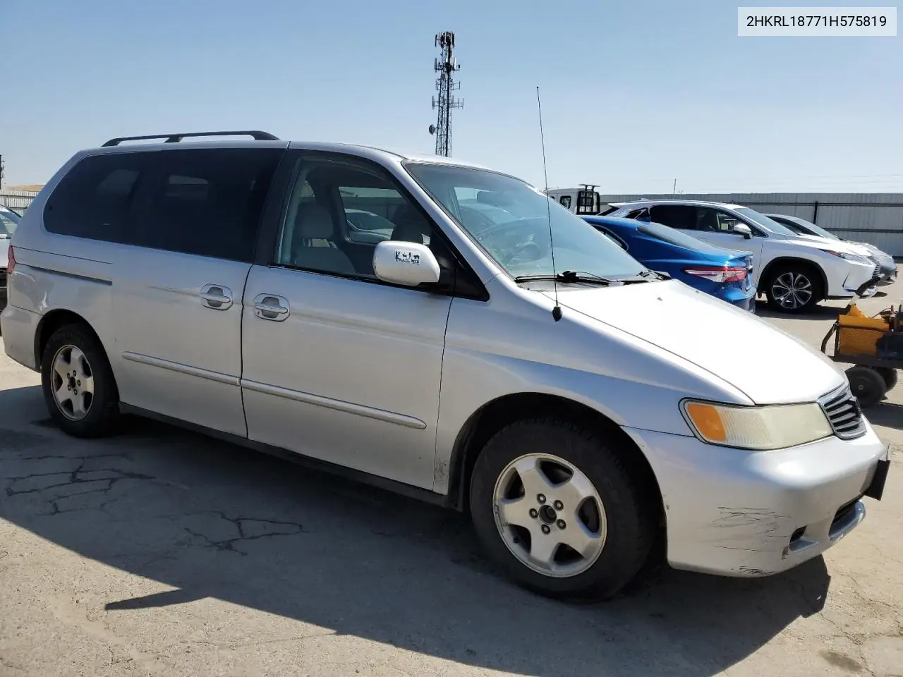 2001 Honda Odyssey Ex VIN: 2HKRL18771H575819 Lot: 54792215