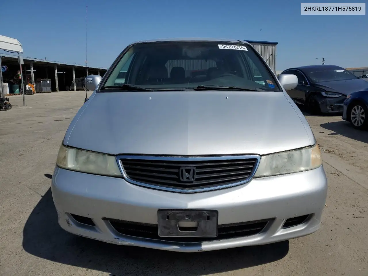 2001 Honda Odyssey Ex VIN: 2HKRL18771H575819 Lot: 54792215