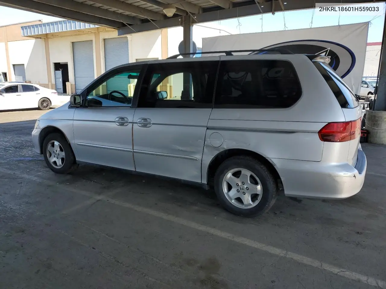 2001 Honda Odyssey Ex VIN: 2HKRL18601H559033 Lot: 57119025