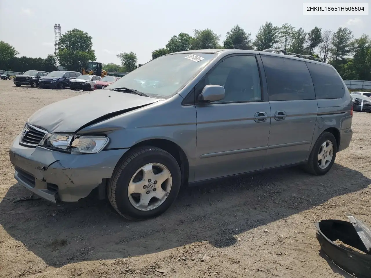 2001 Honda Odyssey Ex VIN: 2HKRL18651H506604 Lot: 59173665