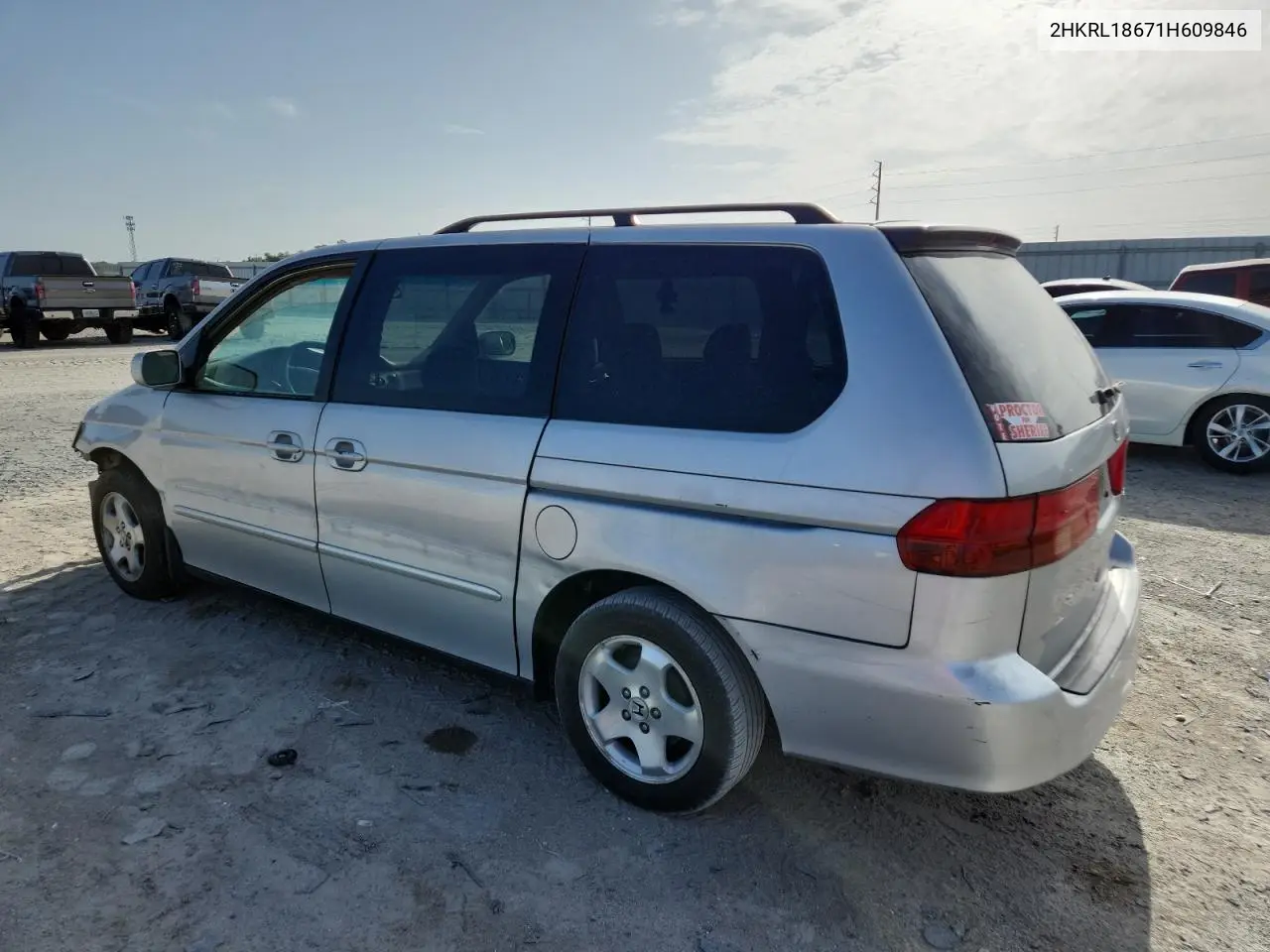 2001 Honda Odyssey Ex VIN: 2HKRL18671H609846 Lot: 60428315