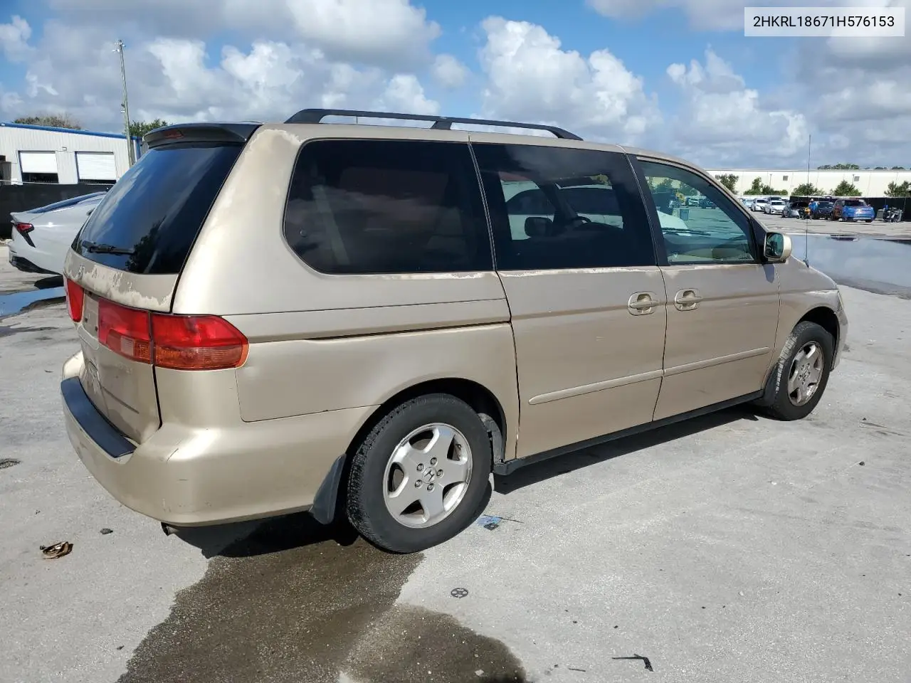 2001 Honda Odyssey Ex VIN: 2HKRL18671H576153 Lot: 61465595
