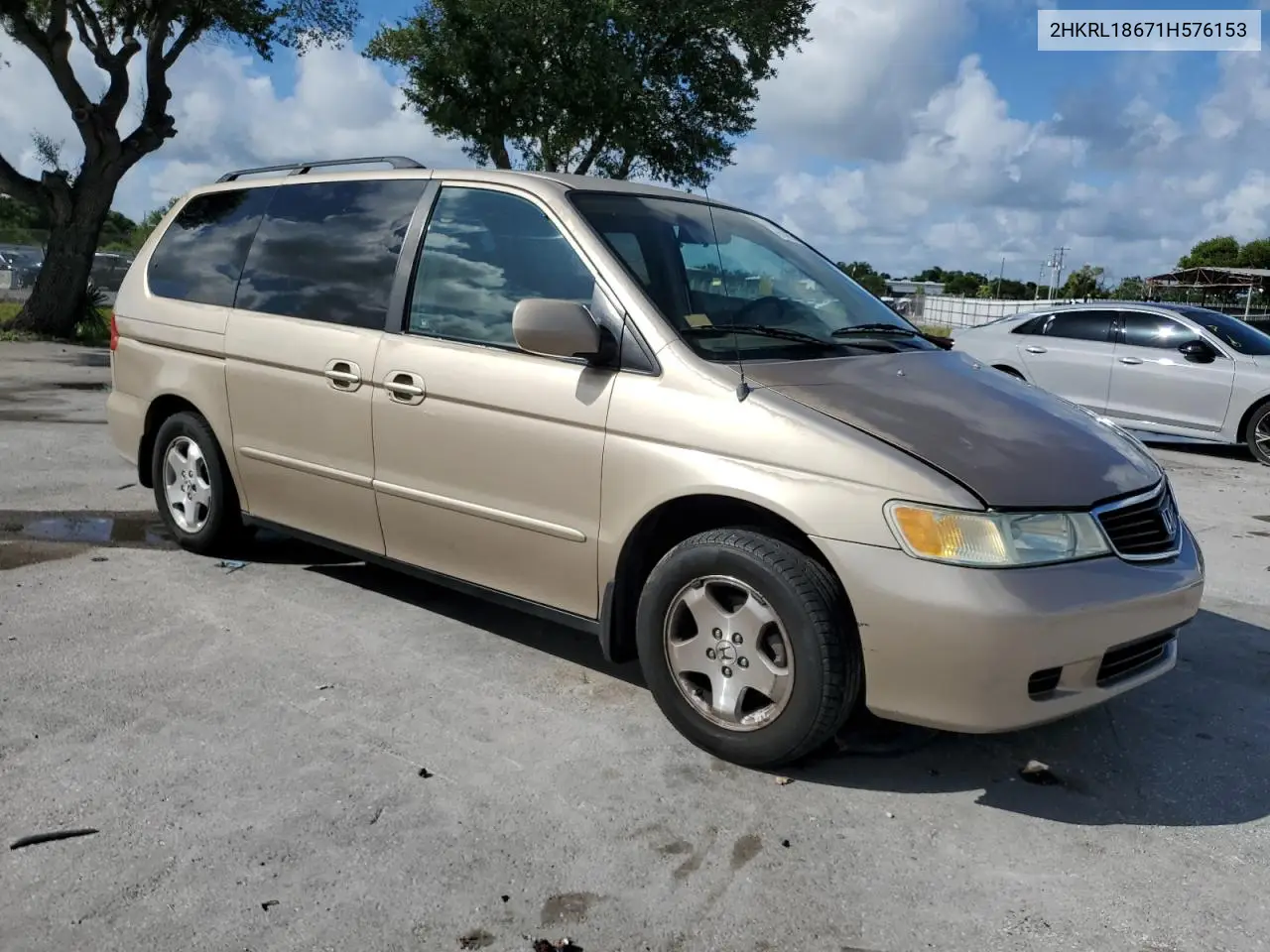 2001 Honda Odyssey Ex VIN: 2HKRL18671H576153 Lot: 61465595