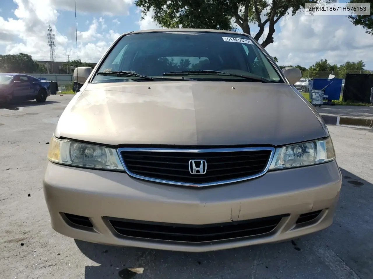 2001 Honda Odyssey Ex VIN: 2HKRL18671H576153 Lot: 61465595