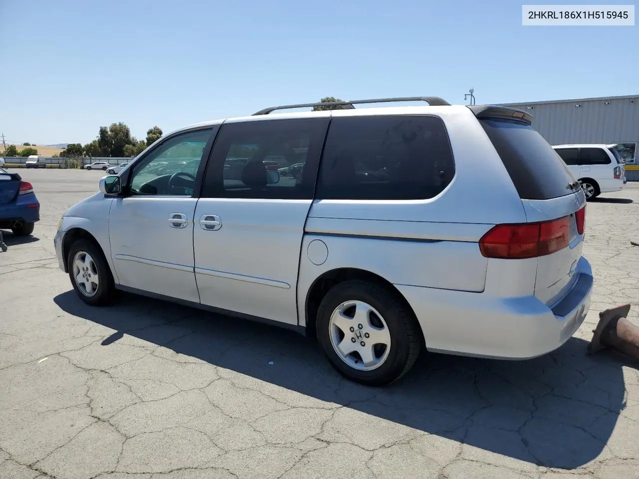 2001 Honda Odyssey Ex VIN: 2HKRL186X1H515945 Lot: 62345985