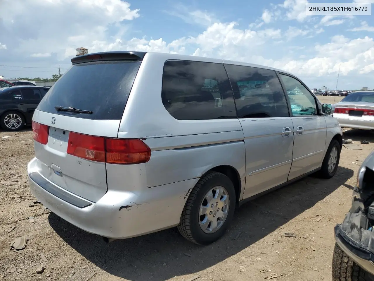 2001 Honda Odyssey Lx VIN: 2HKRL185X1H616779 Lot: 62356215