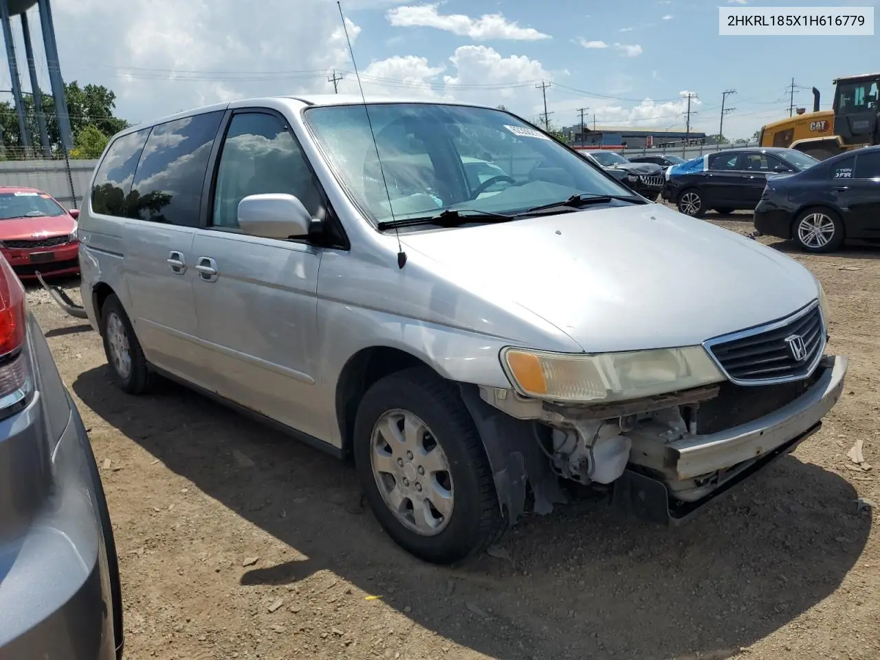 2001 Honda Odyssey Lx VIN: 2HKRL185X1H616779 Lot: 62356215