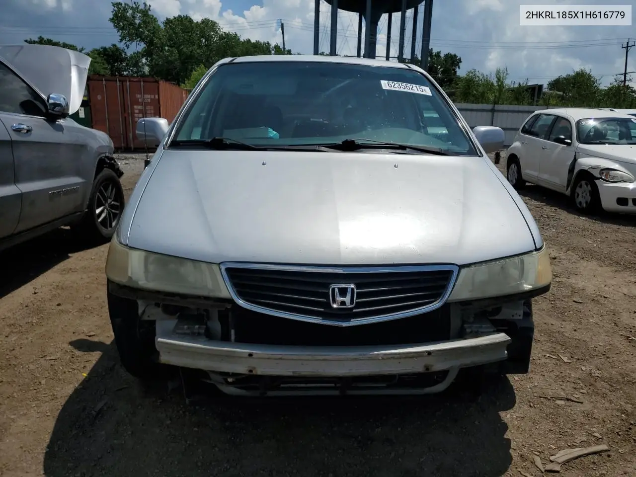 2001 Honda Odyssey Lx VIN: 2HKRL185X1H616779 Lot: 62356215