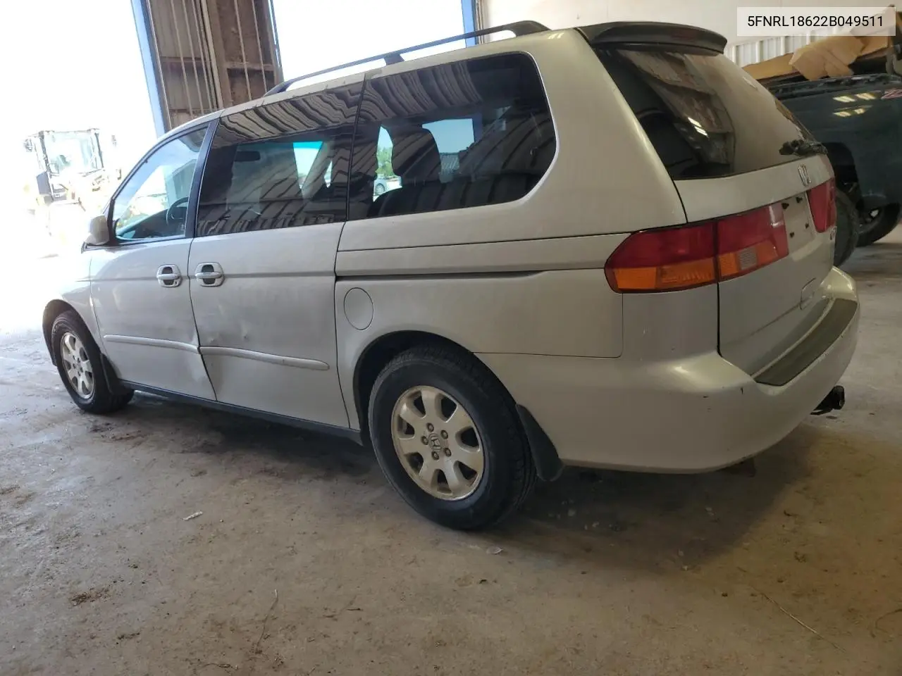 2002 Honda Odyssey Ex VIN: 5FNRL18622B049511 Lot: 55265485