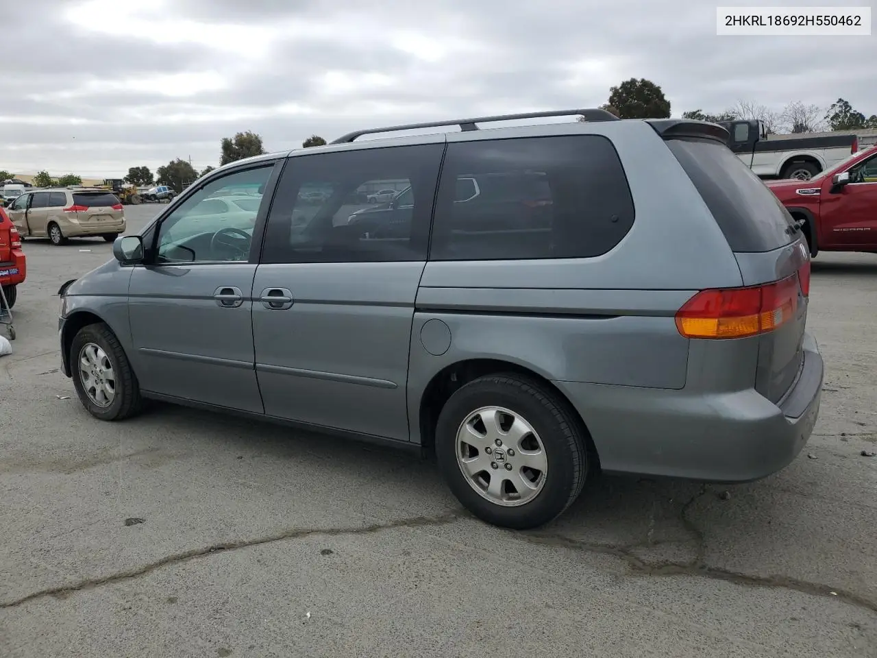 2002 Honda Odyssey Ex VIN: 2HKRL18692H550462 Lot: 55844885