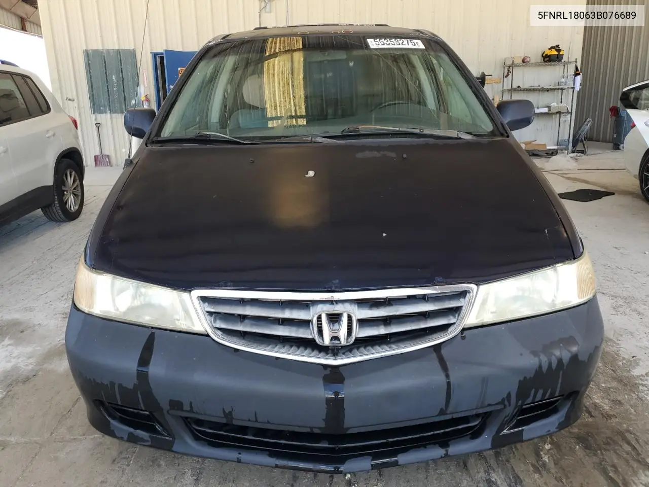 2003 Honda Odyssey Exl VIN: 5FNRL18063B076689 Lot: 56358275